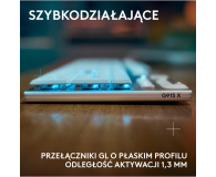 Logitech G915 X Lightspeed Tactile biały - 1276176 - zdjęcie 3